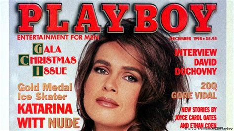 kati witt playboy|Playboy December 1998, KatarinaWitt Nude Gold Medal